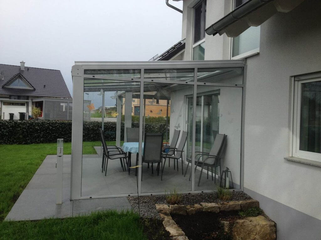 Seitenansicht vom Kalt Wintergarten in Böblingen