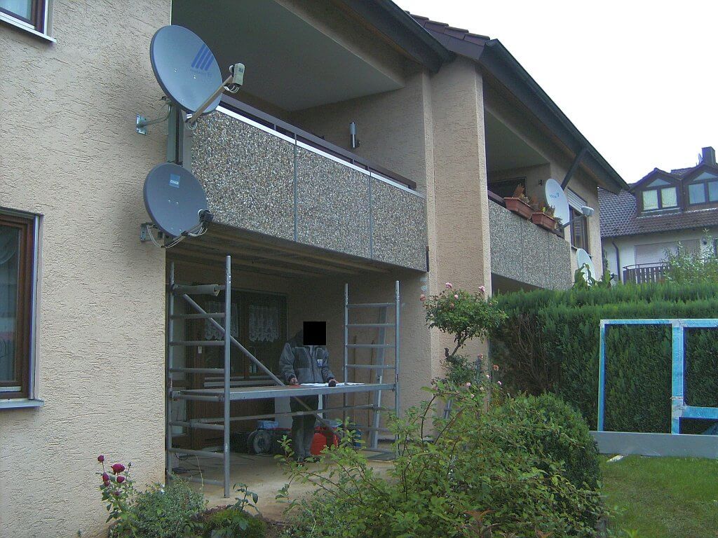 Montagebeginn in Bönnigheim