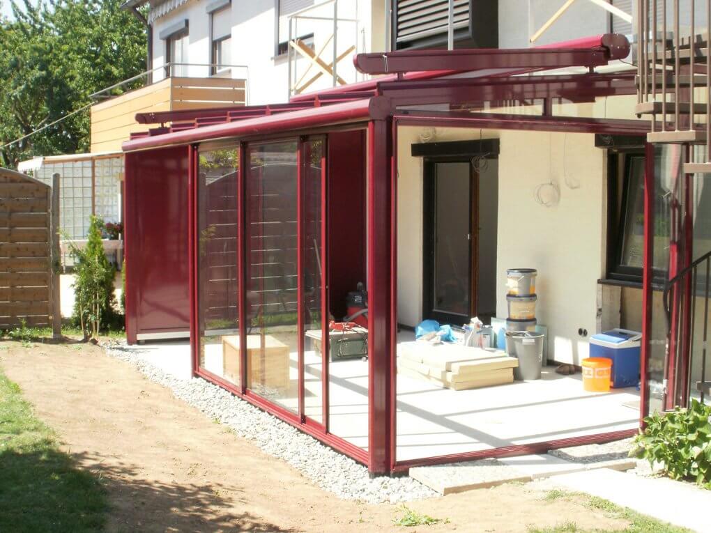 Beim säubern der Baustelle