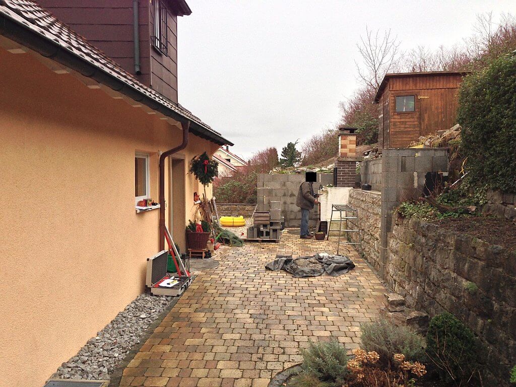 Beim Aufmass in Neuenstadt