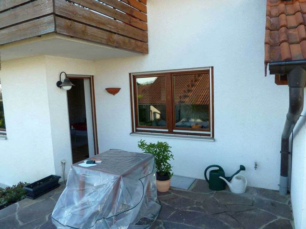 Beim Aufmass in Schwaigern