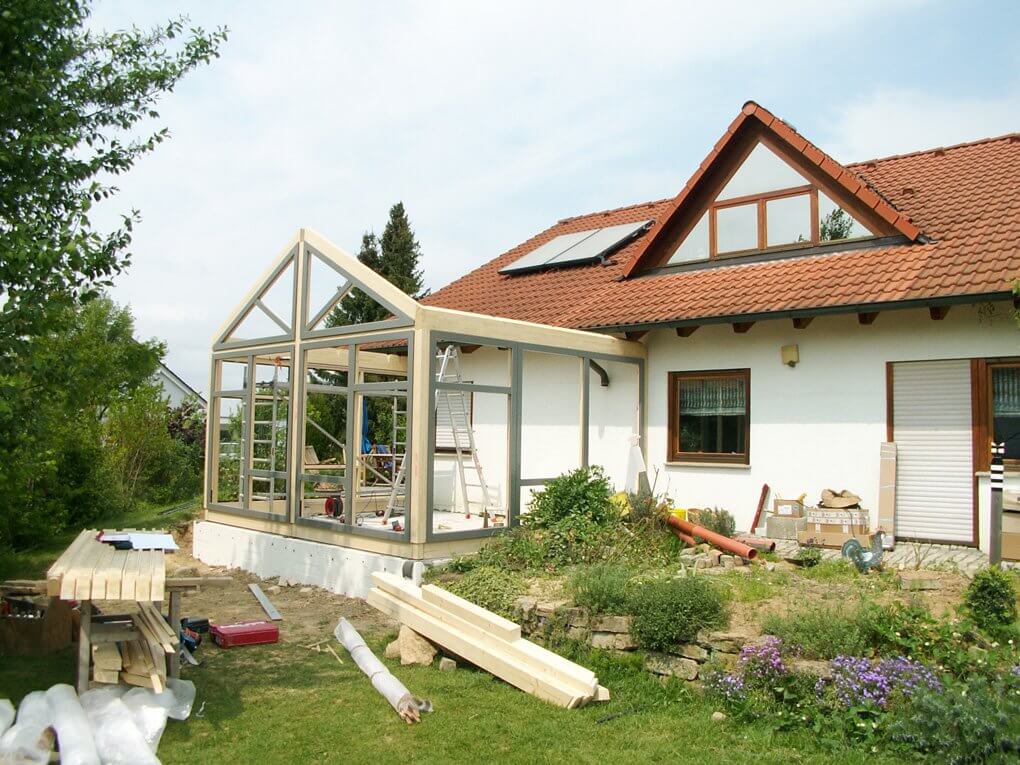 Montagebeginn in Schwaigern