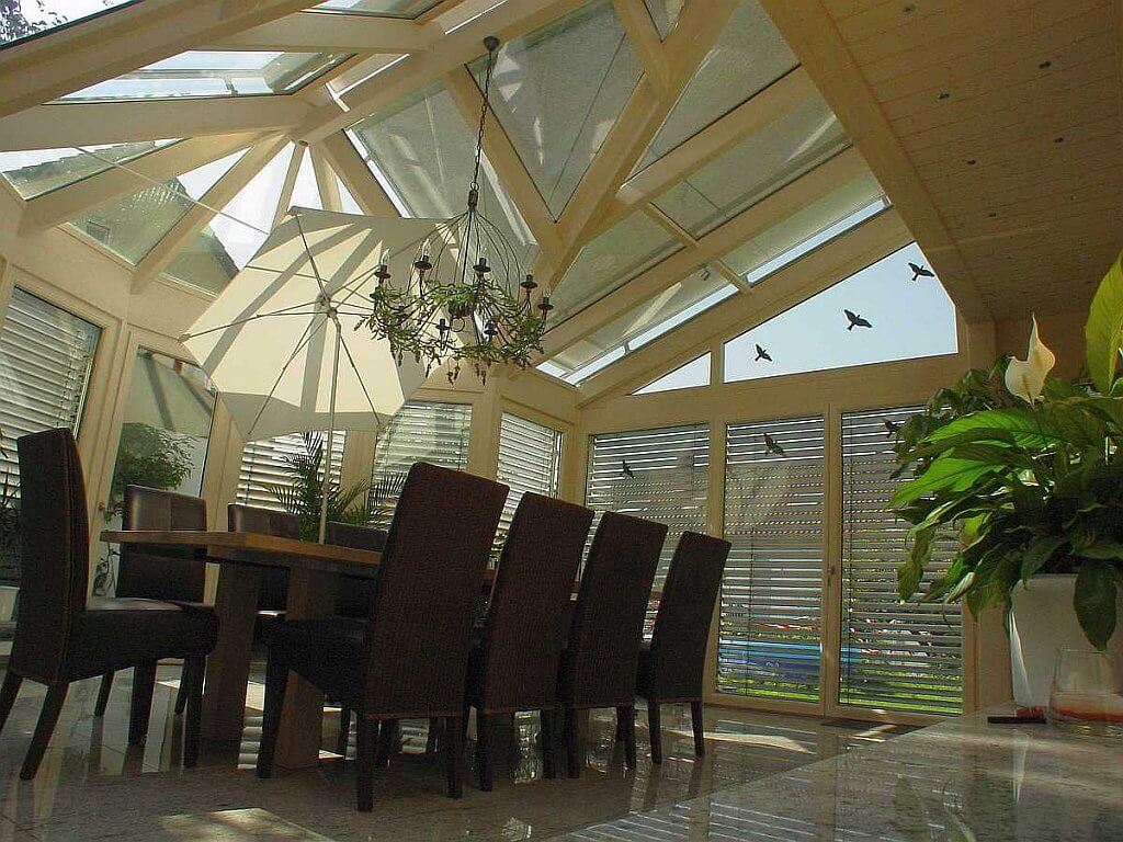 Innenansicht vom Wintergarten in Stuttgart Innenansicht vom Wintergarten in Stuttgart