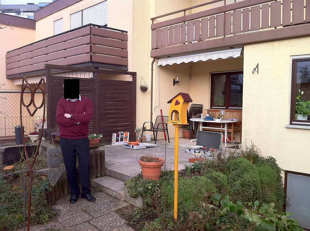 Beim Aufmass in Neckarsulm