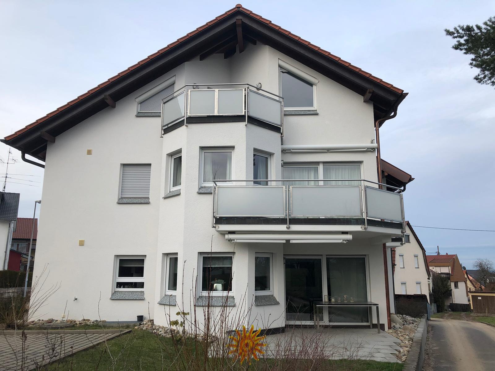 Beim Aufmass in Stuttgart