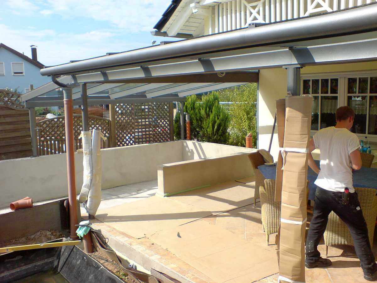 Seitliche Erweiterung in Ellhofen