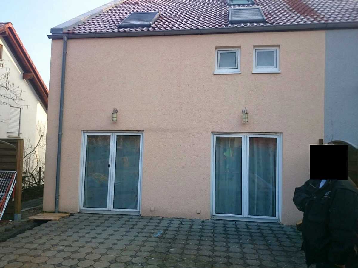 Beim Aufmass in Neulingen