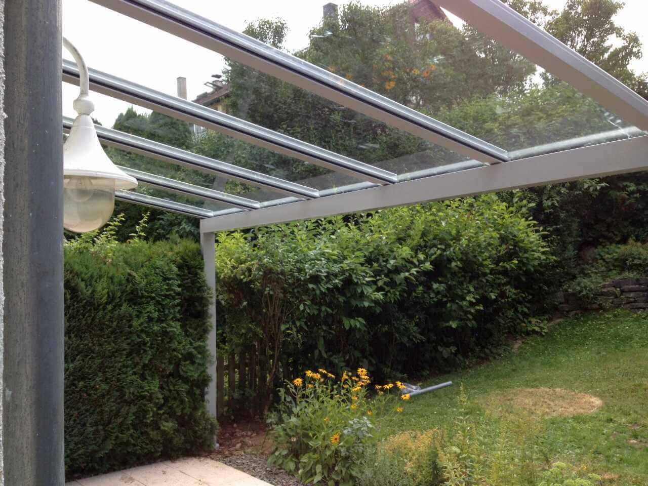 Das Terrassendach in Obersulm