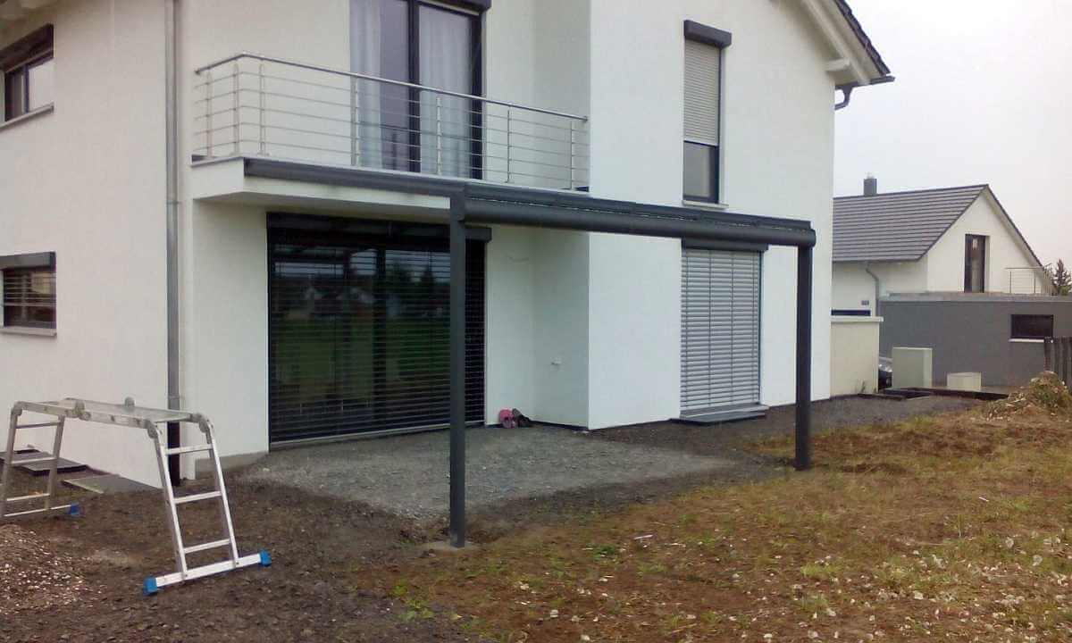 Das Terrassendach in Sersheim