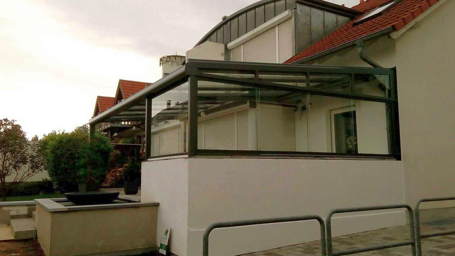 Terrassendach in Steinheim