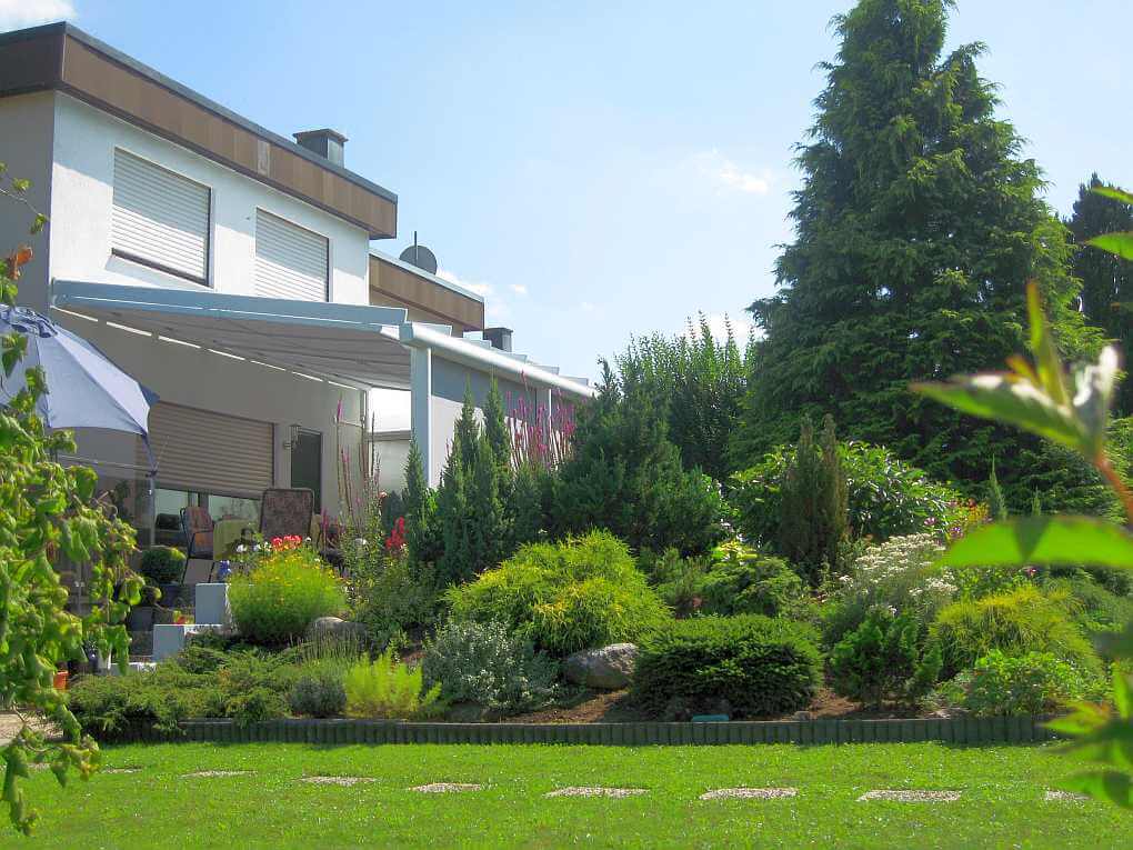 Das Terrassendach in Vaihingen