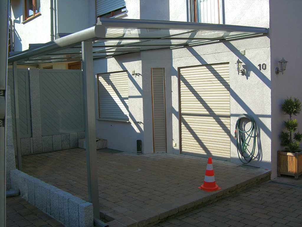 Das Terrassendach in Künzelsau