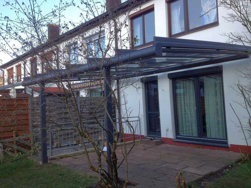 Das Terrassendach in Möckmühl