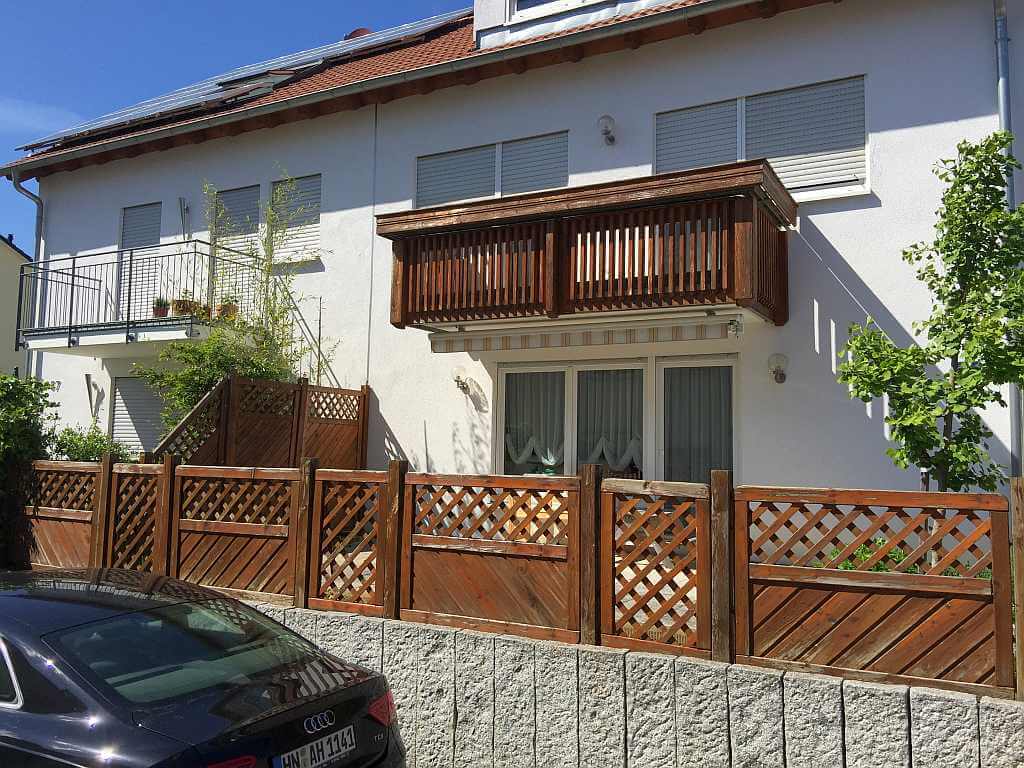 Beim Aufmass in Marbach