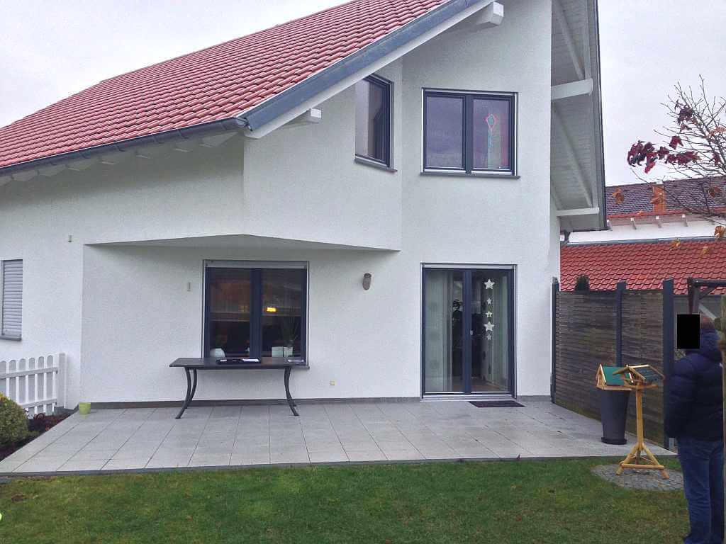 Beim Aufmass in Haßmersheim