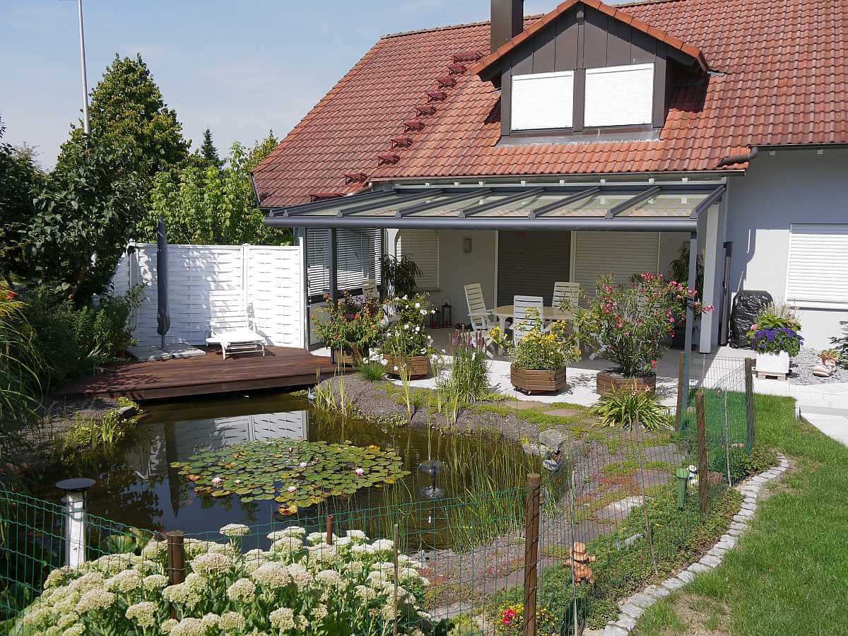 Das Terrassendach in Heilbronn