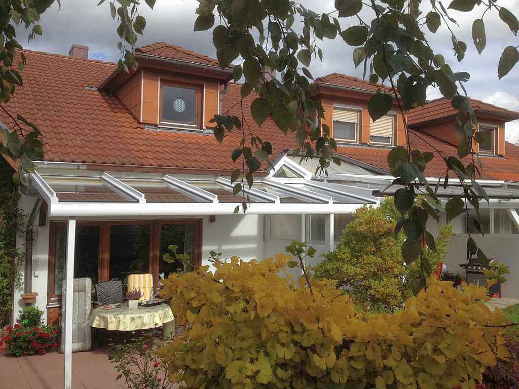 Das Terrassendach in Löchgau