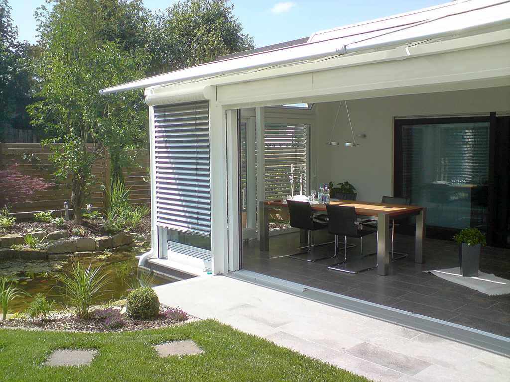 Der Wintergarten in Hockenheim am Teich