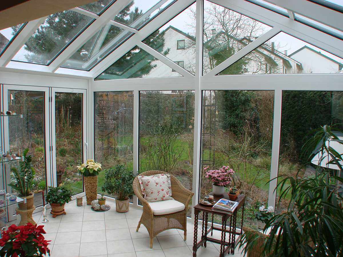 Innenansicht Wintergarten Weinsberg