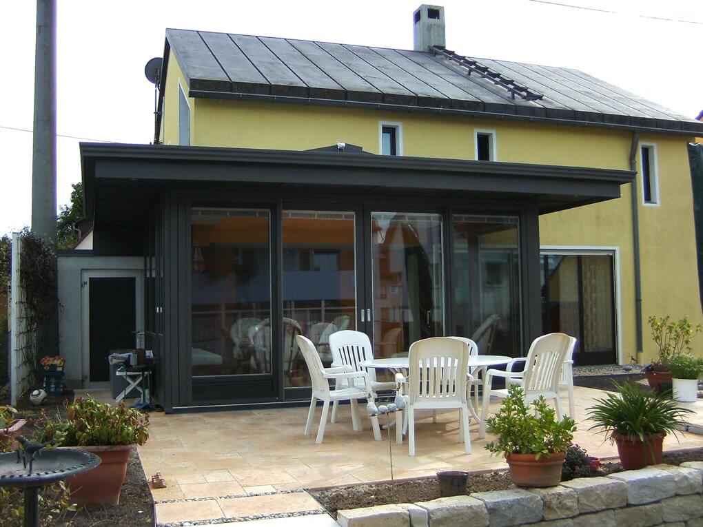 Der Flachdachwintergarten in Ludwigsburg