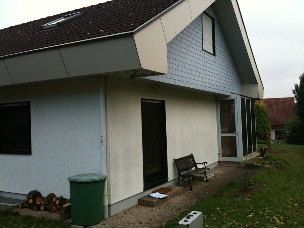 Beim Aufmaß in Pforzheim