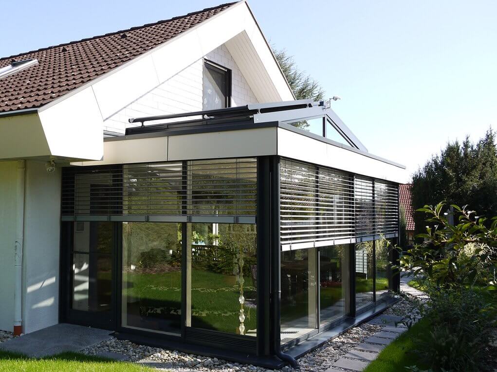 Der Flachdach Wintergarten Pforzheim