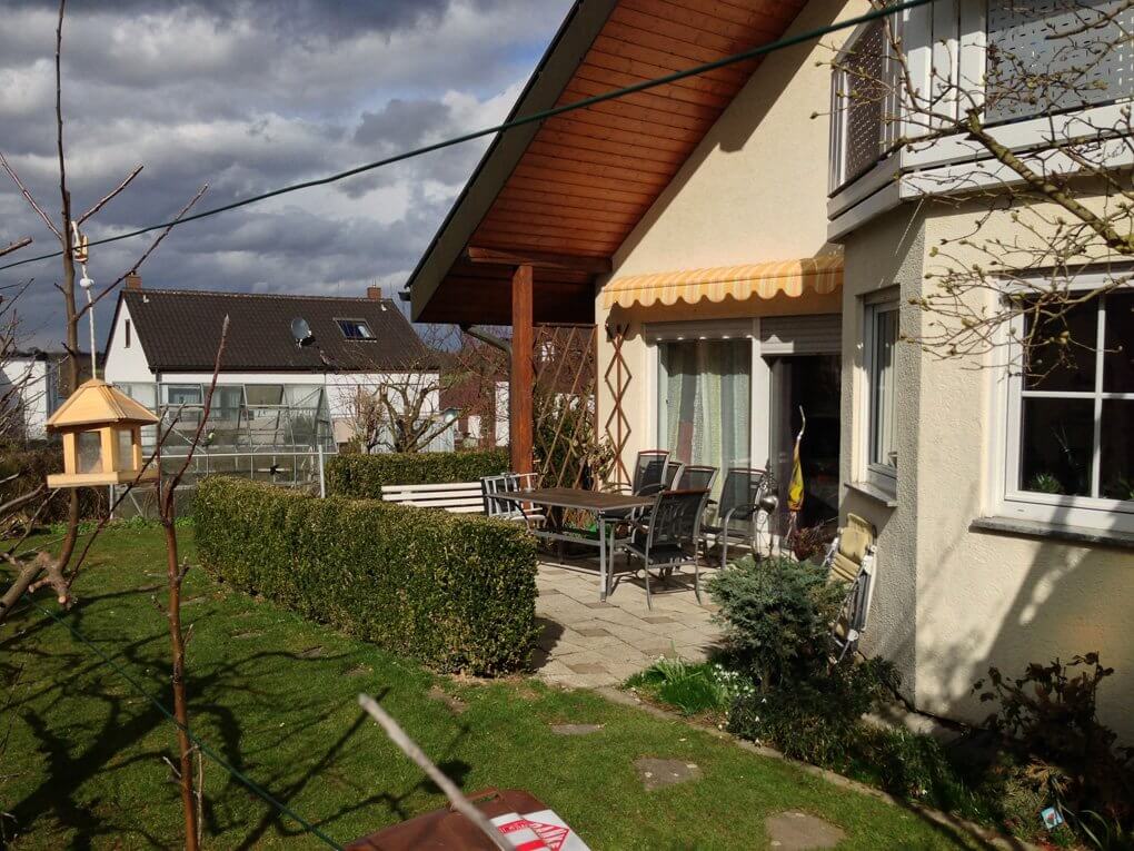 Beim Aufmass in Stuttgart