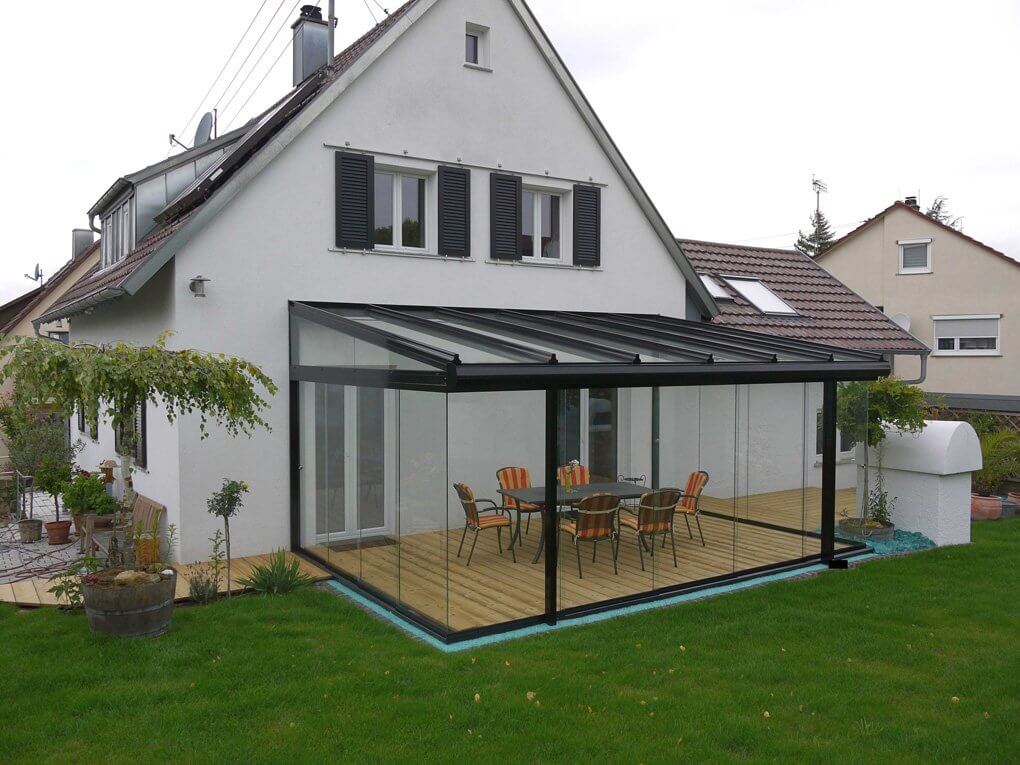 Bei der Abnahme vom Kaltwintergarten in Heilbronn Bei der Abnahme vom Kaltwintergarten in Heilbronn