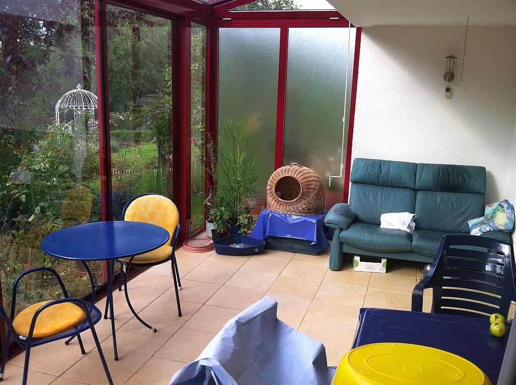 Innenansicht Kaltwintergarten Lauffen