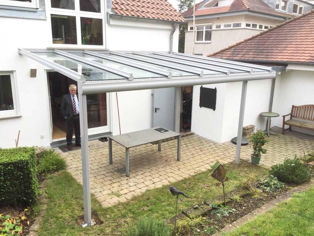 Terrassendach in Backnang