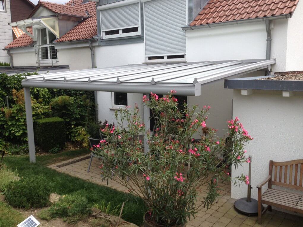Das Terrassendach Backnang