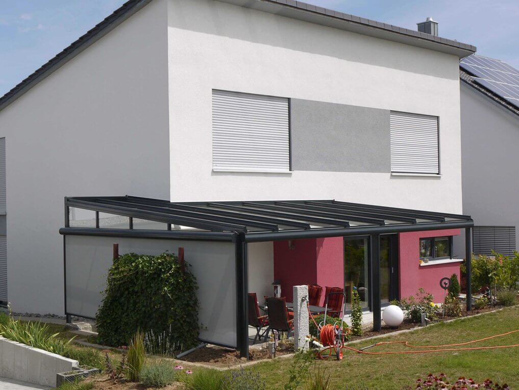 Das Terrassendach in Bad Friedrichshall