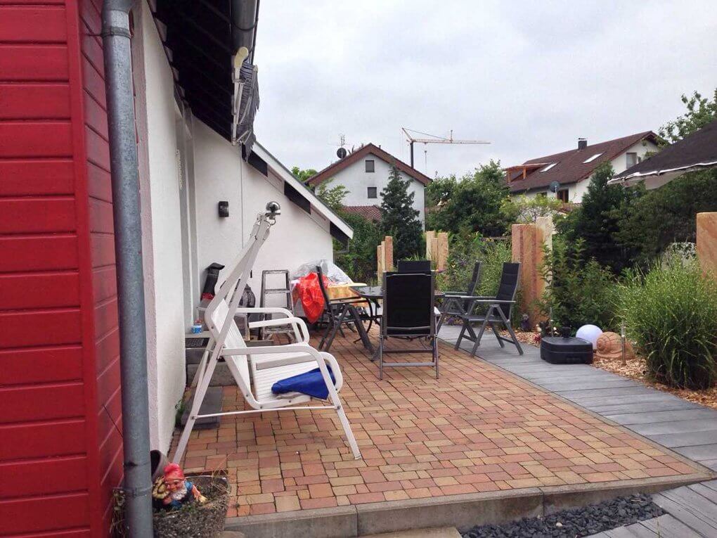 Beim Aufmass in Bad Rappenau