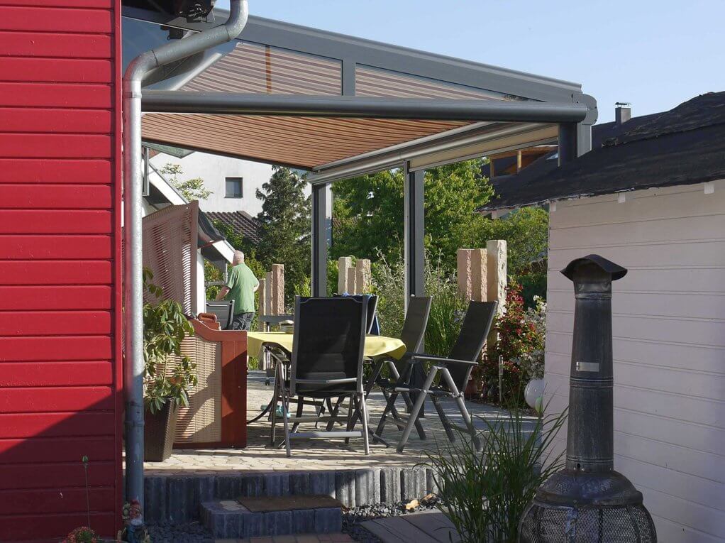 Das Terrassendach in Bad Rappenau