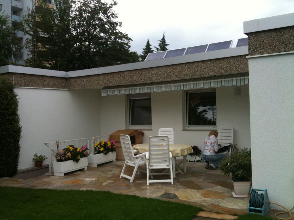 Beim Aufmass in Besigheim