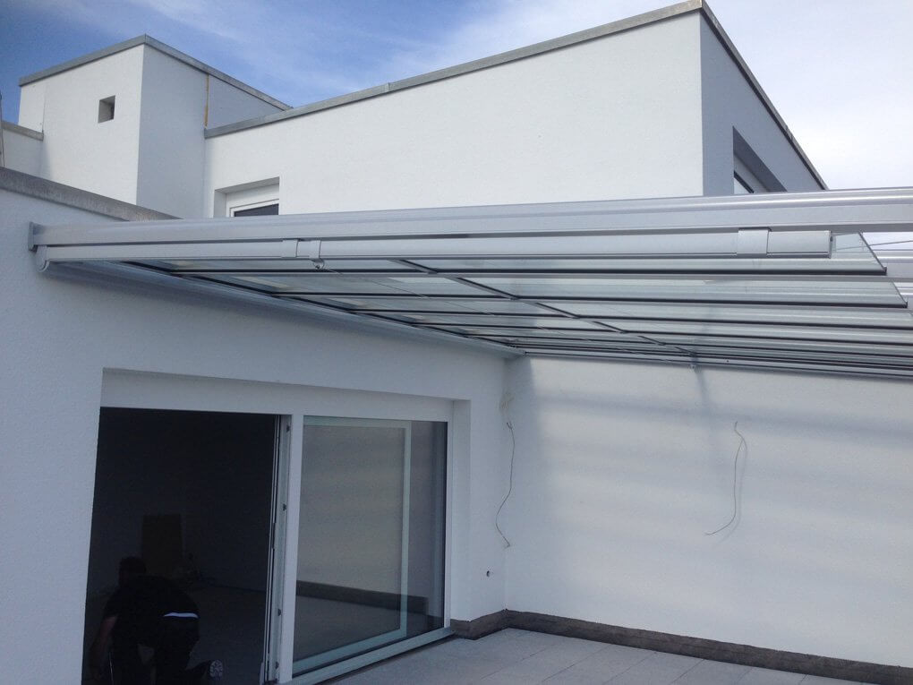 Das Terrassendach in Bietigheim-Bissingen