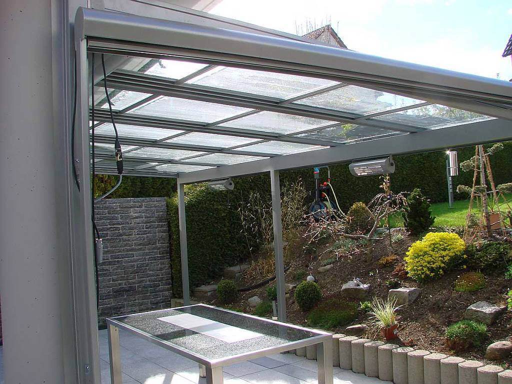 Terrassenschiebedach Bönnigheim