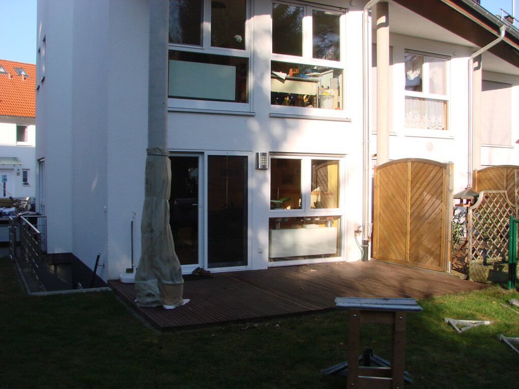 Montagebeginn in Heidelberg