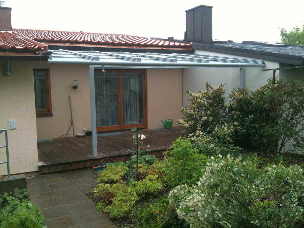 Das Terrassenschiebedach Lauffen