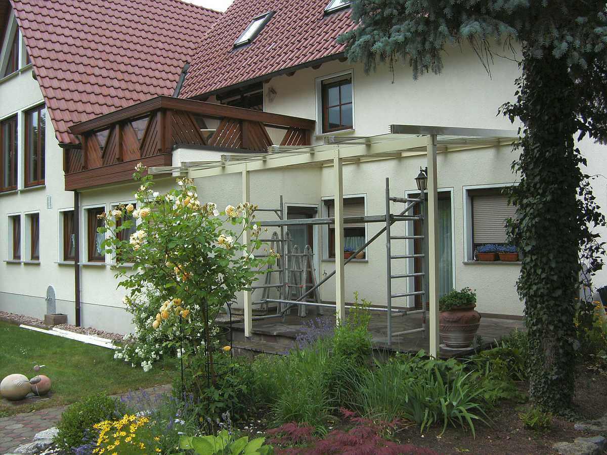 Montage Pergolaschiebedach