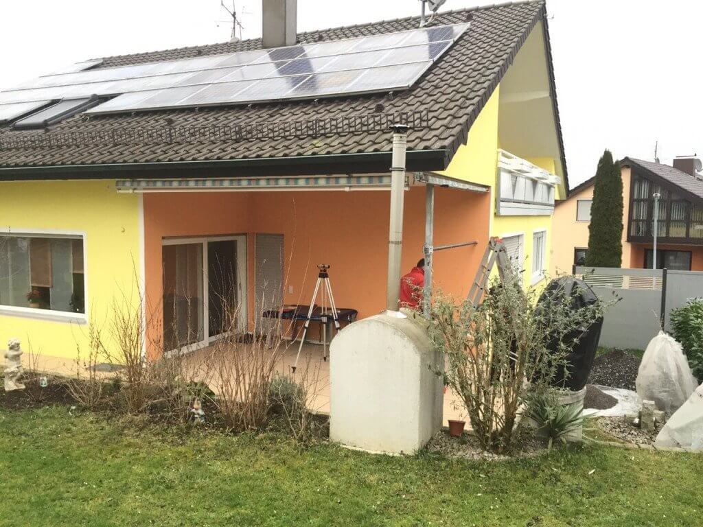 Beim Aufmass in Bad Friedrichshall