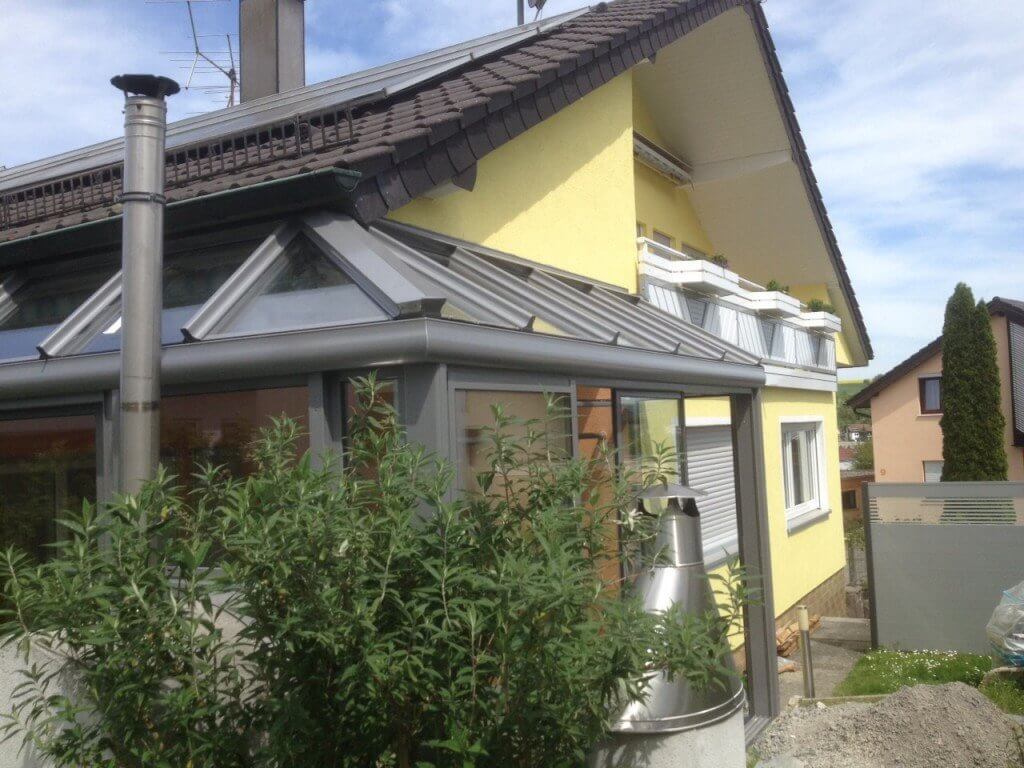 Wintergarten aussenansicht in Friedrichshall