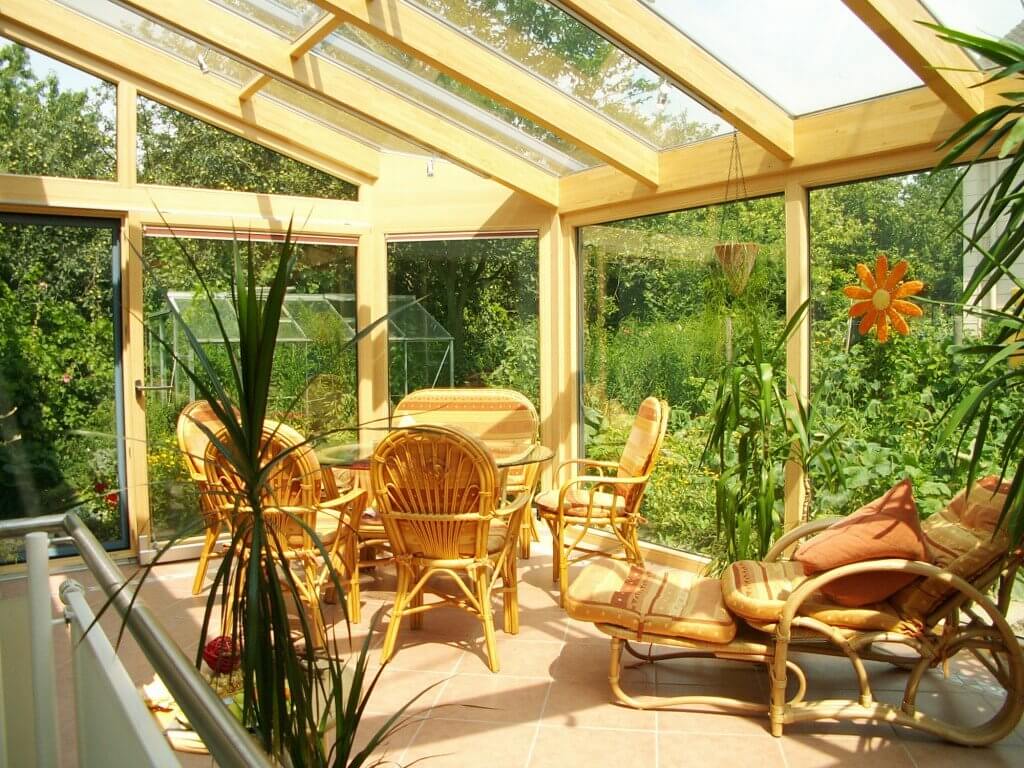 Holz-Aluminium Wintergarten