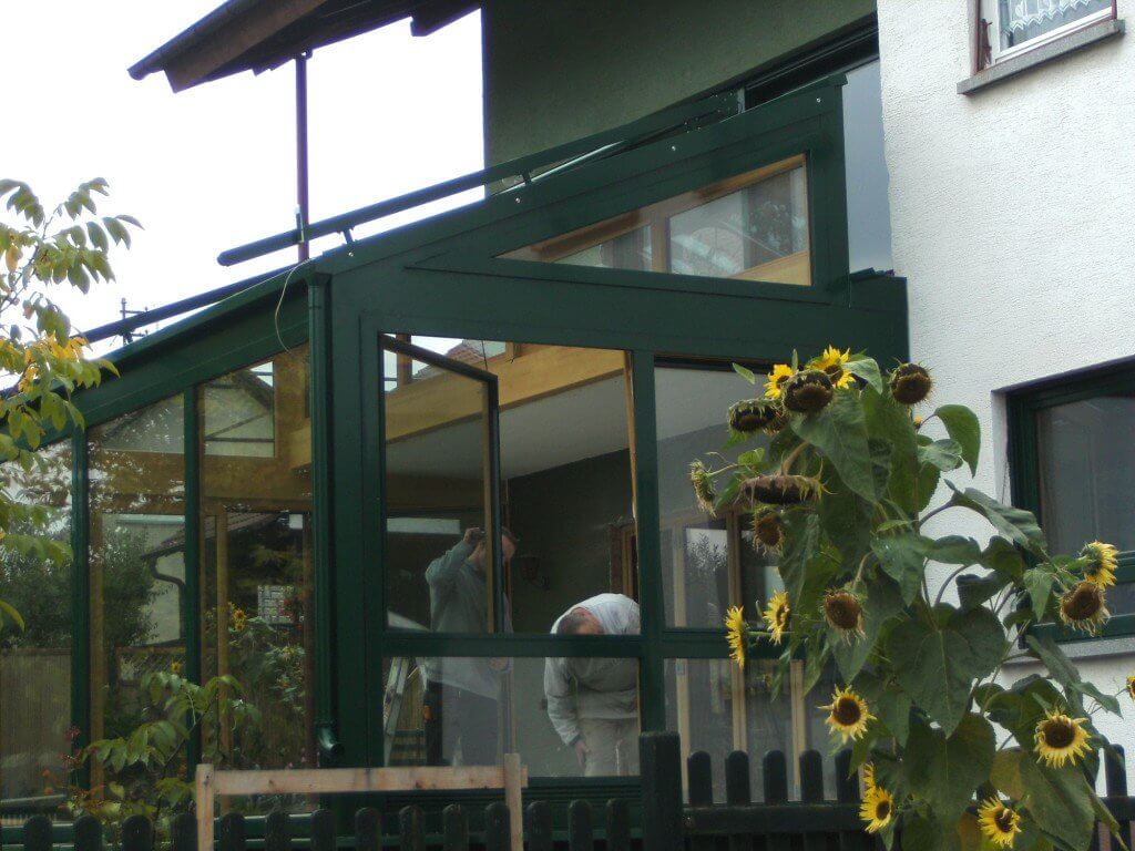 Bemusterung Wintergarten