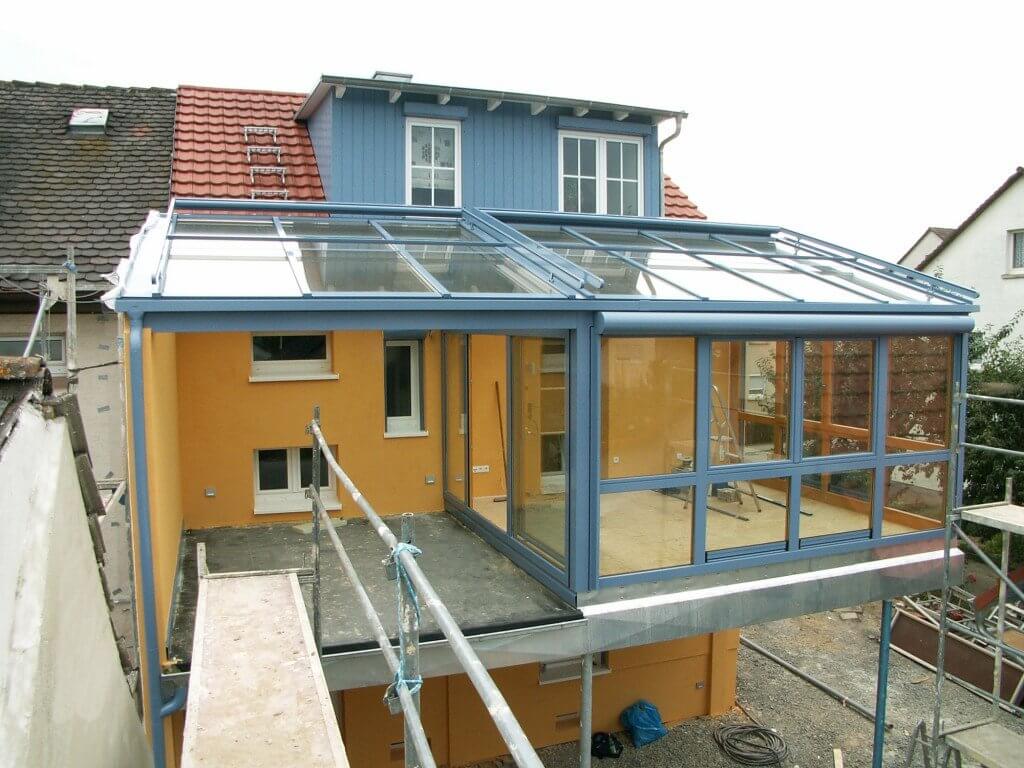 Wintergarten Rohbau inkl. Überdachung