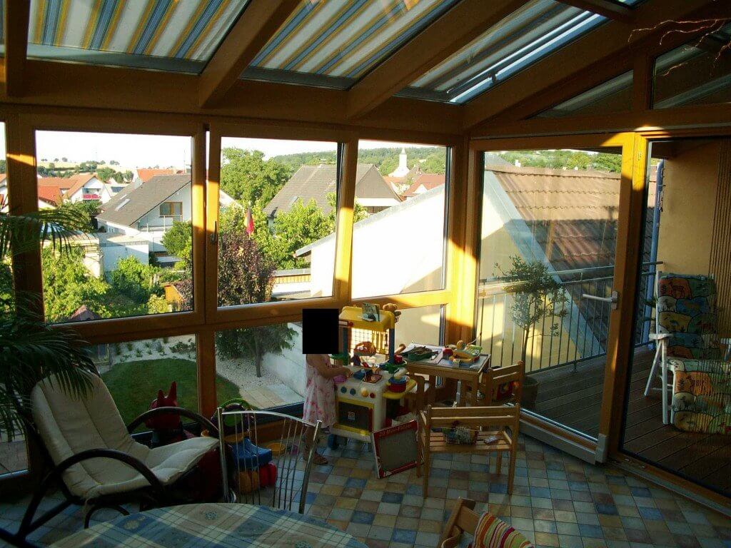 Innenansicht Wintergarten