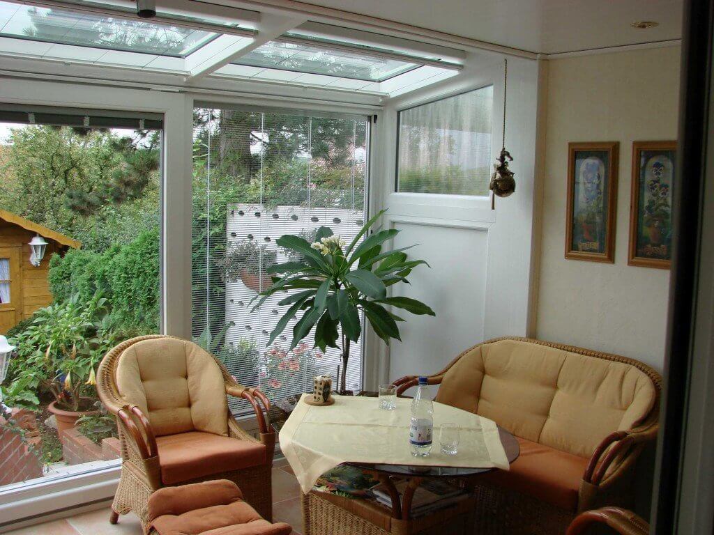 Isollette im Wintergarten