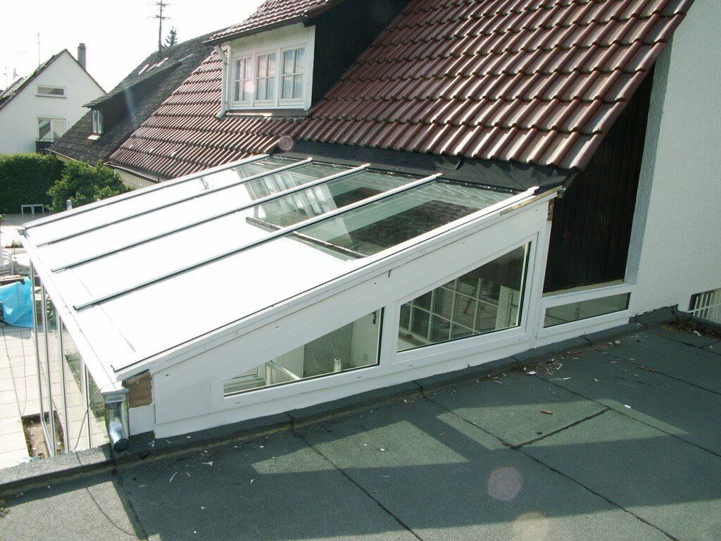 Ansicht Seitenelement Wintergarten