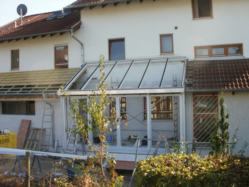 Montage der Konstruktion