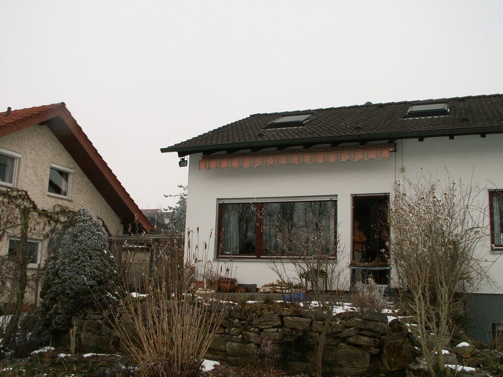 Beim Aufmass in Ilsfeld